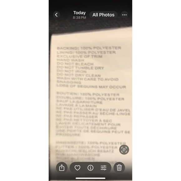 Boohoo Puff Sleeve Sequin Cocktail Mini Dress Size 20 - Picture 9 of 9